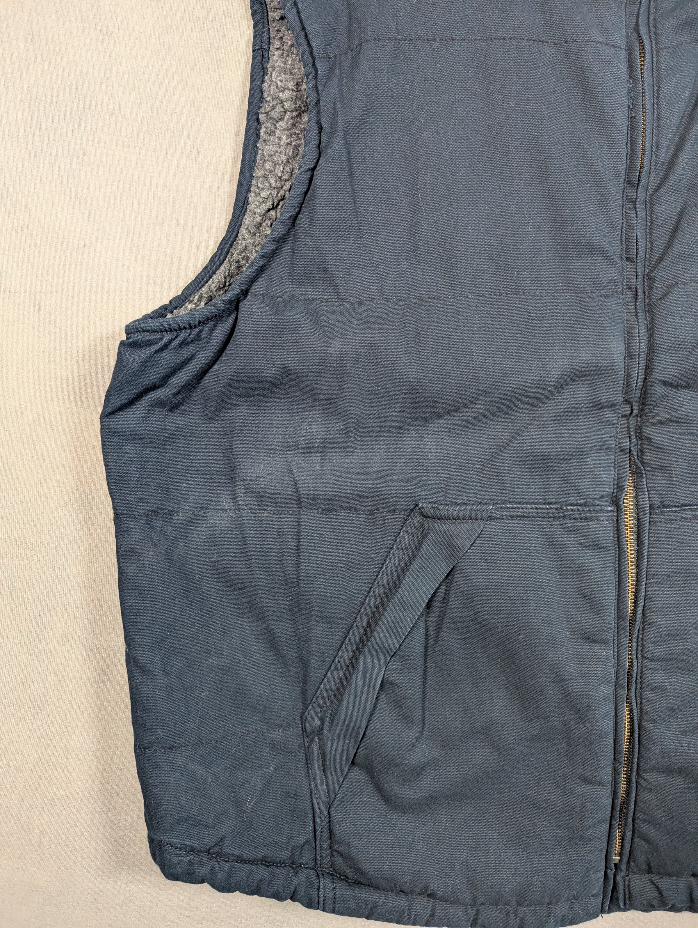 Lee Gilet Premium Select Mens Fleece Lined Size XXL Colour Black