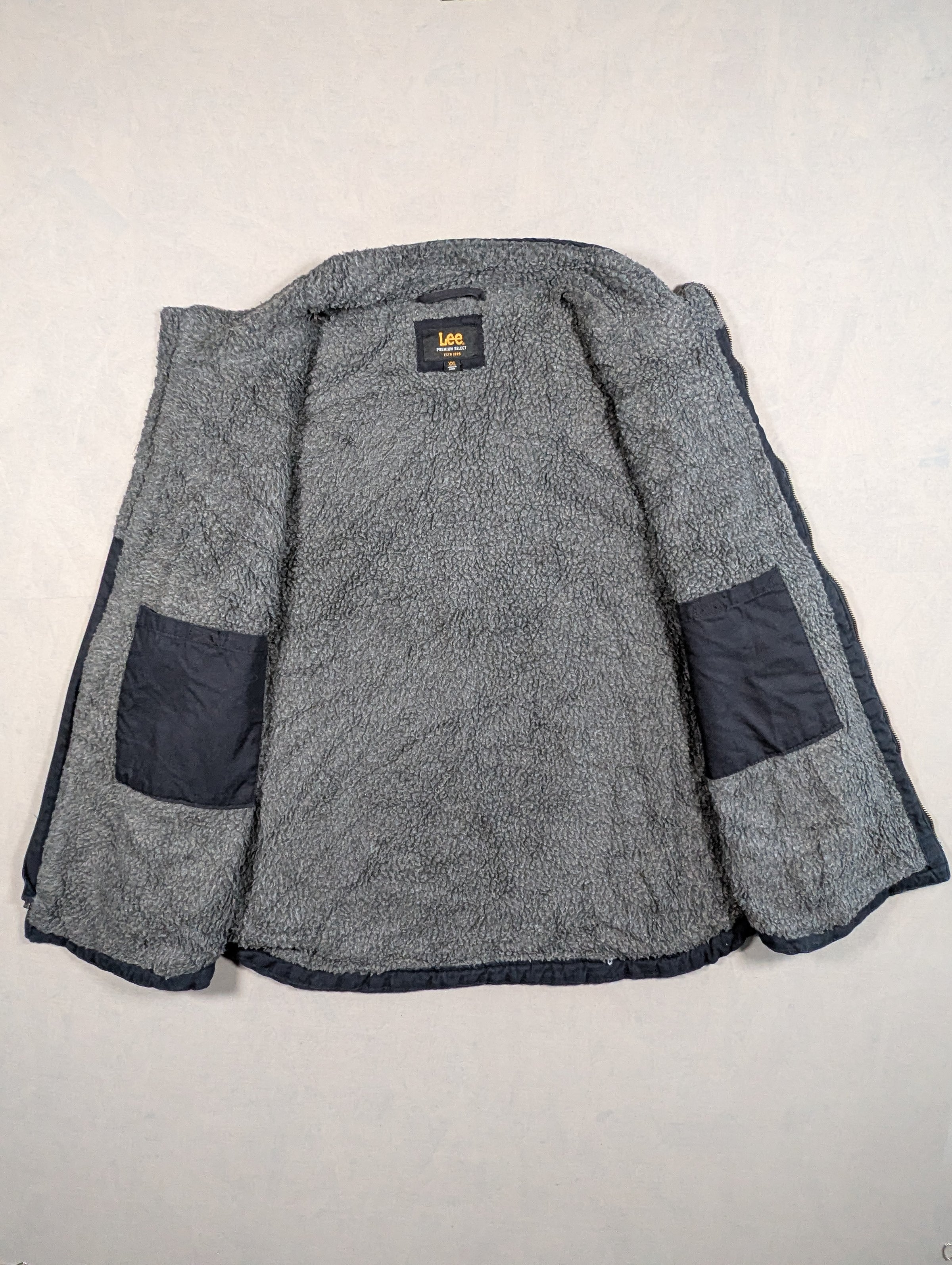 Lee Gilet Premium Select Mens Fleece Lined Size XXL Colour Black