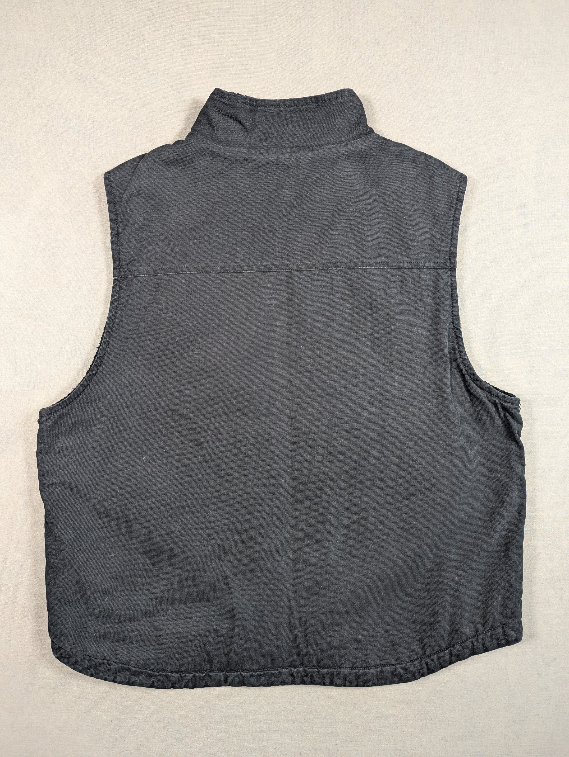 Dickies Gilet Mens Fleece Lined Size XL Colour Black