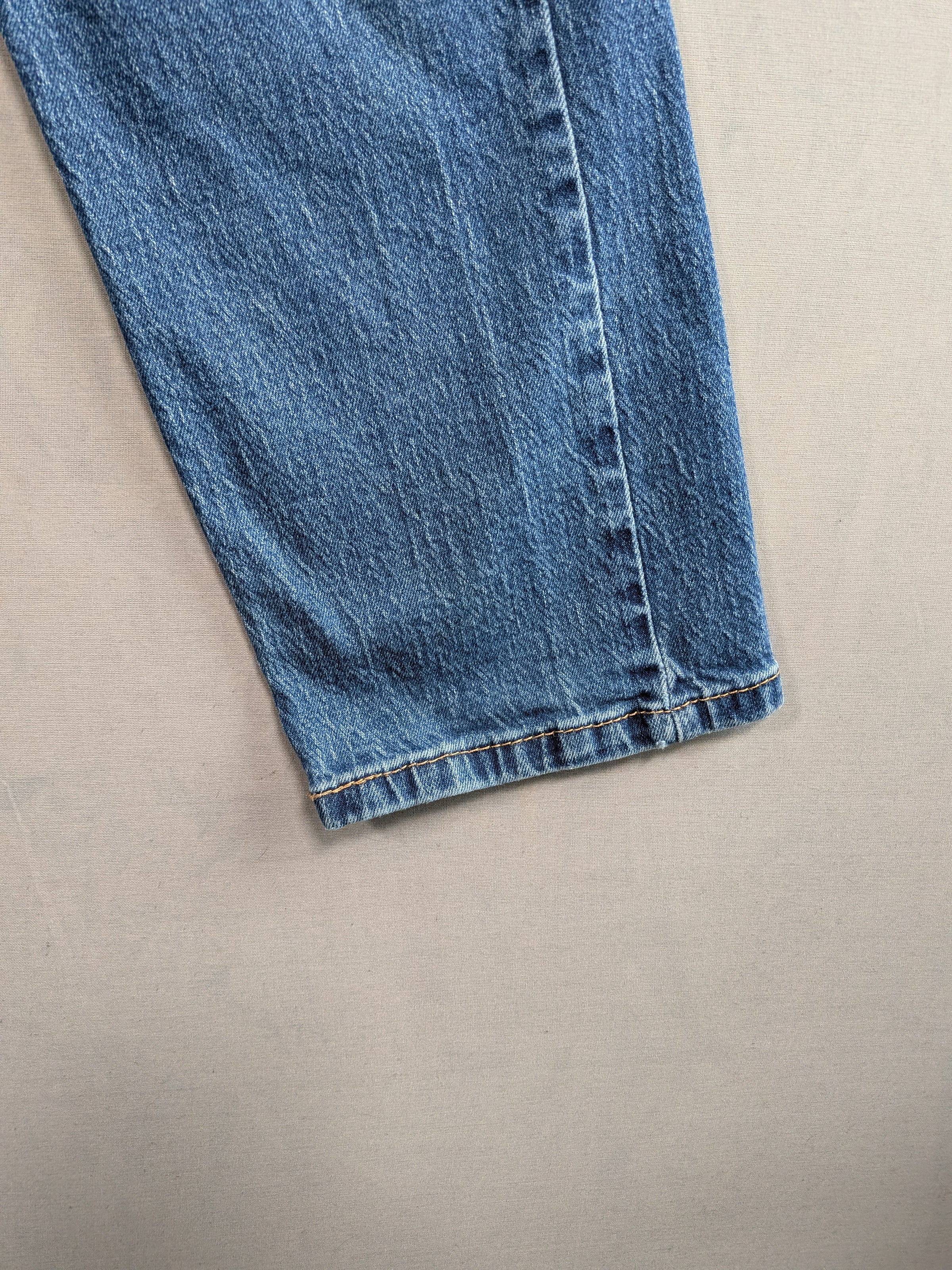 Levi's Jeans Mens Denim 505 Straight Fit Colour Blue Size W32 L32