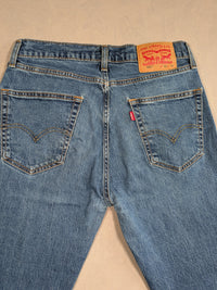 Levi's Jeans Mens Denim 505 Straight Fit Colour Blue Size W32 L32