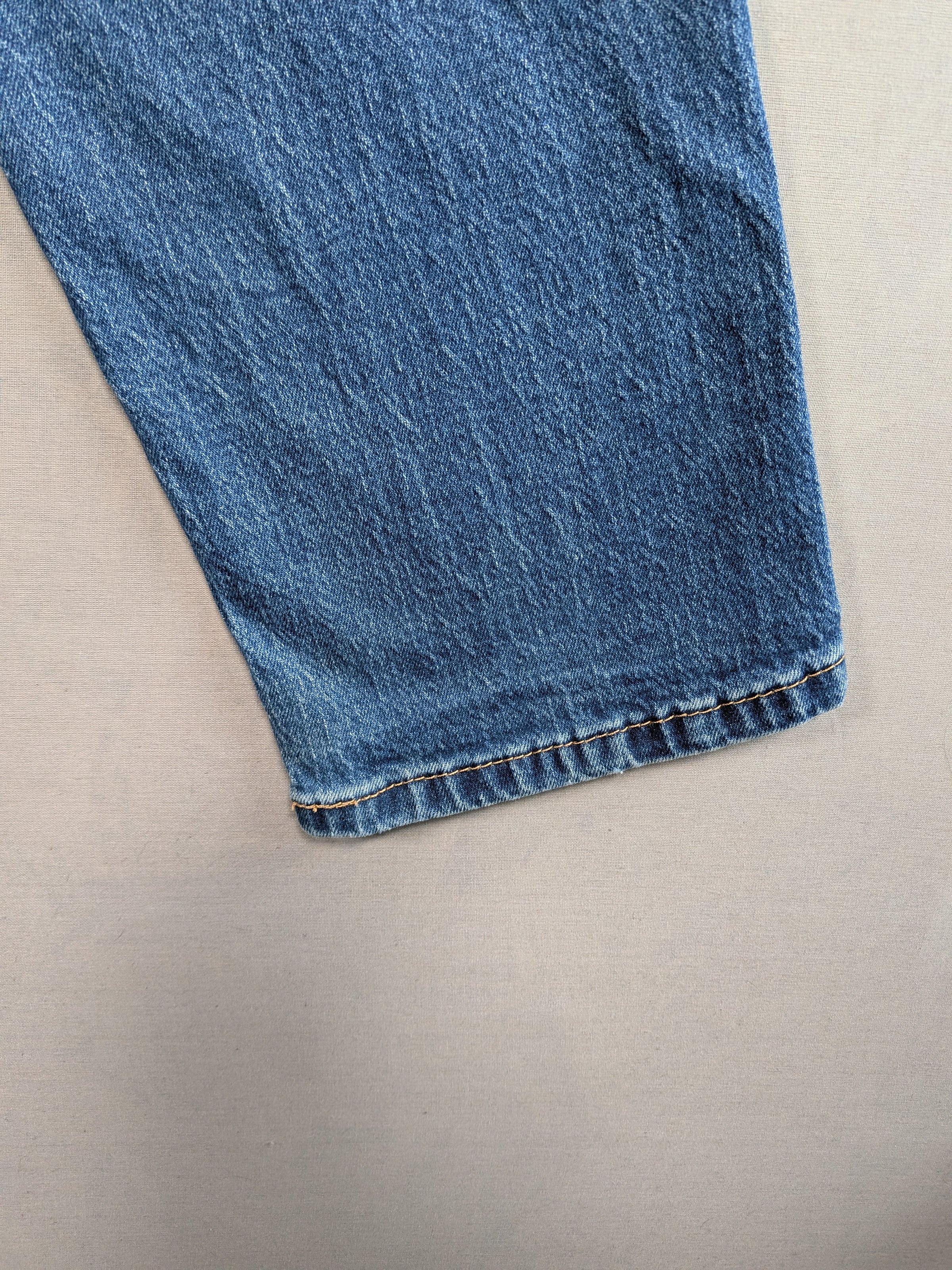 Levi's Jeans Mens Denim 505 Straight Fit Colour Blue Size W32 L32