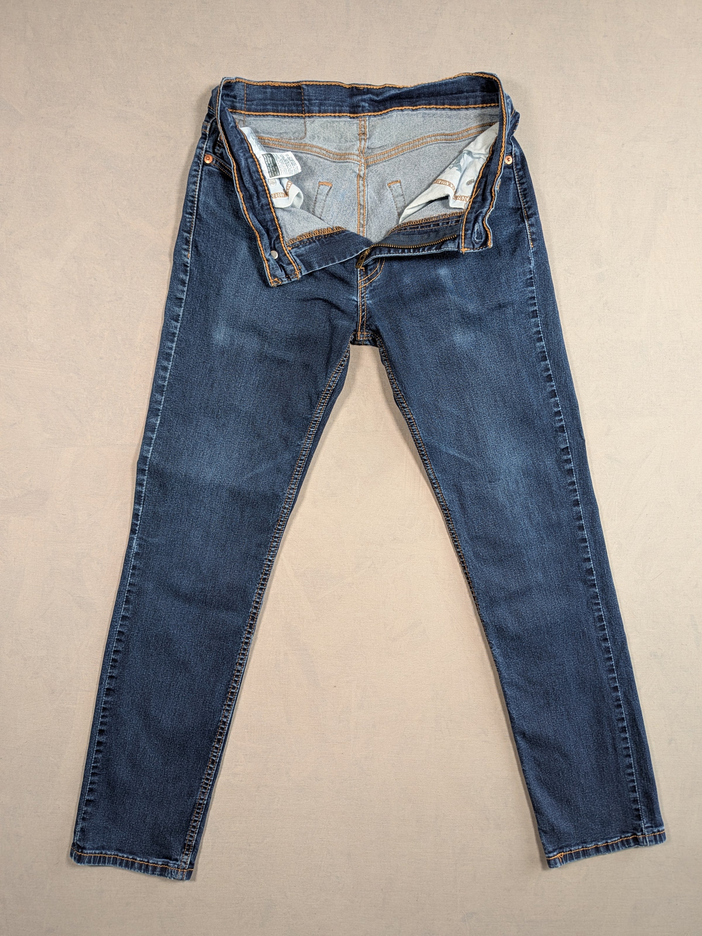 Levi's Jeans Mens Denim 511 Slim Fit Colour Blue Size W30 L30