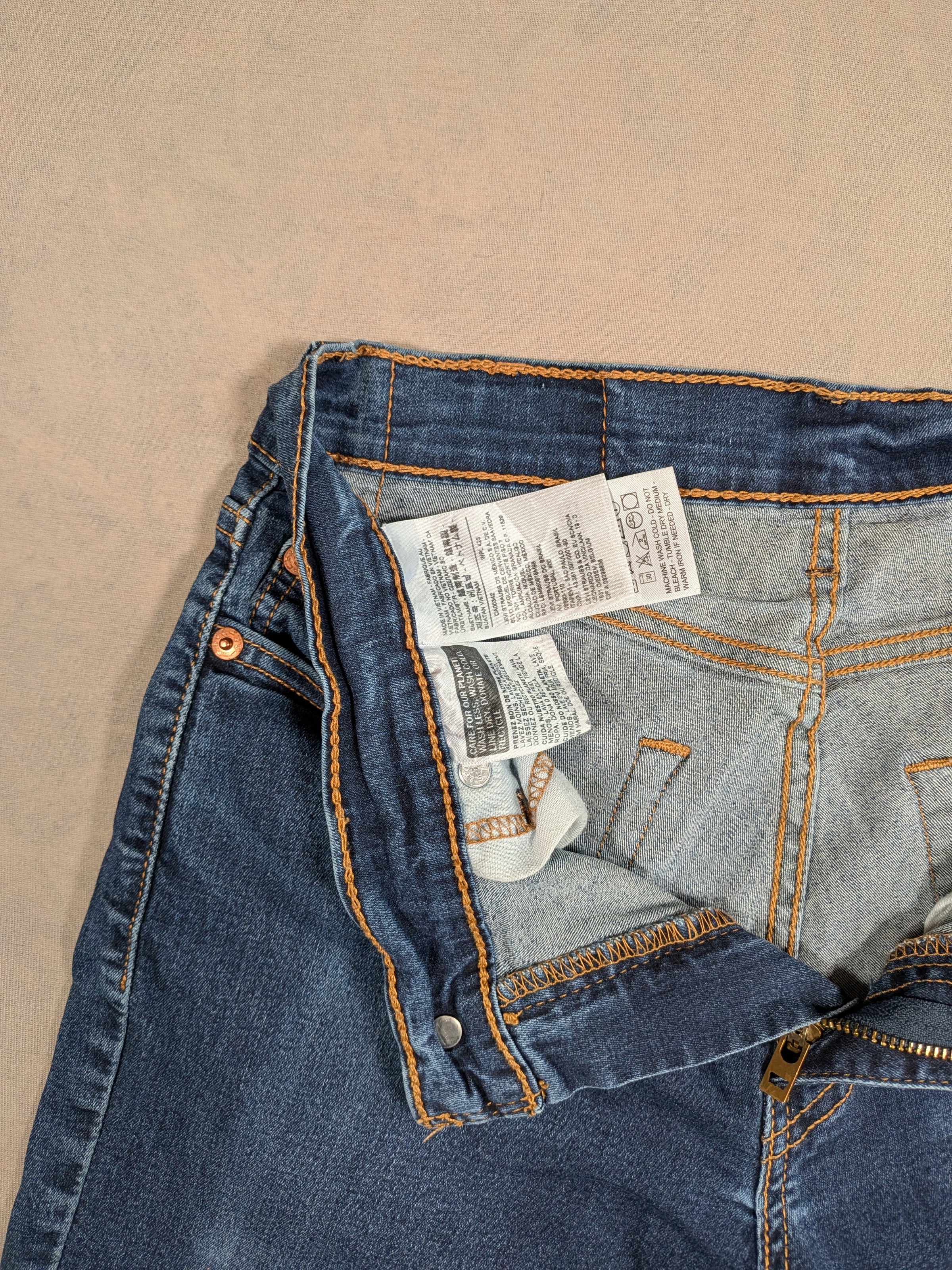 Levi's Jeans Mens Denim 511 Slim Fit Colour Blue Size W30 L30