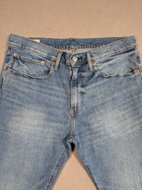 Levi's Jeans Mens Denim 502 Regular Taper Fit Colour Blue Size W34 L32