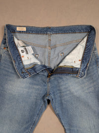 Levi's Jeans Mens Denim 502 Regular Taper Fit Colour Blue Size W34 L32