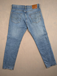 Levi's Jeans Mens Denim 502 Regular Taper Fit Colour Blue Size W34 L32
