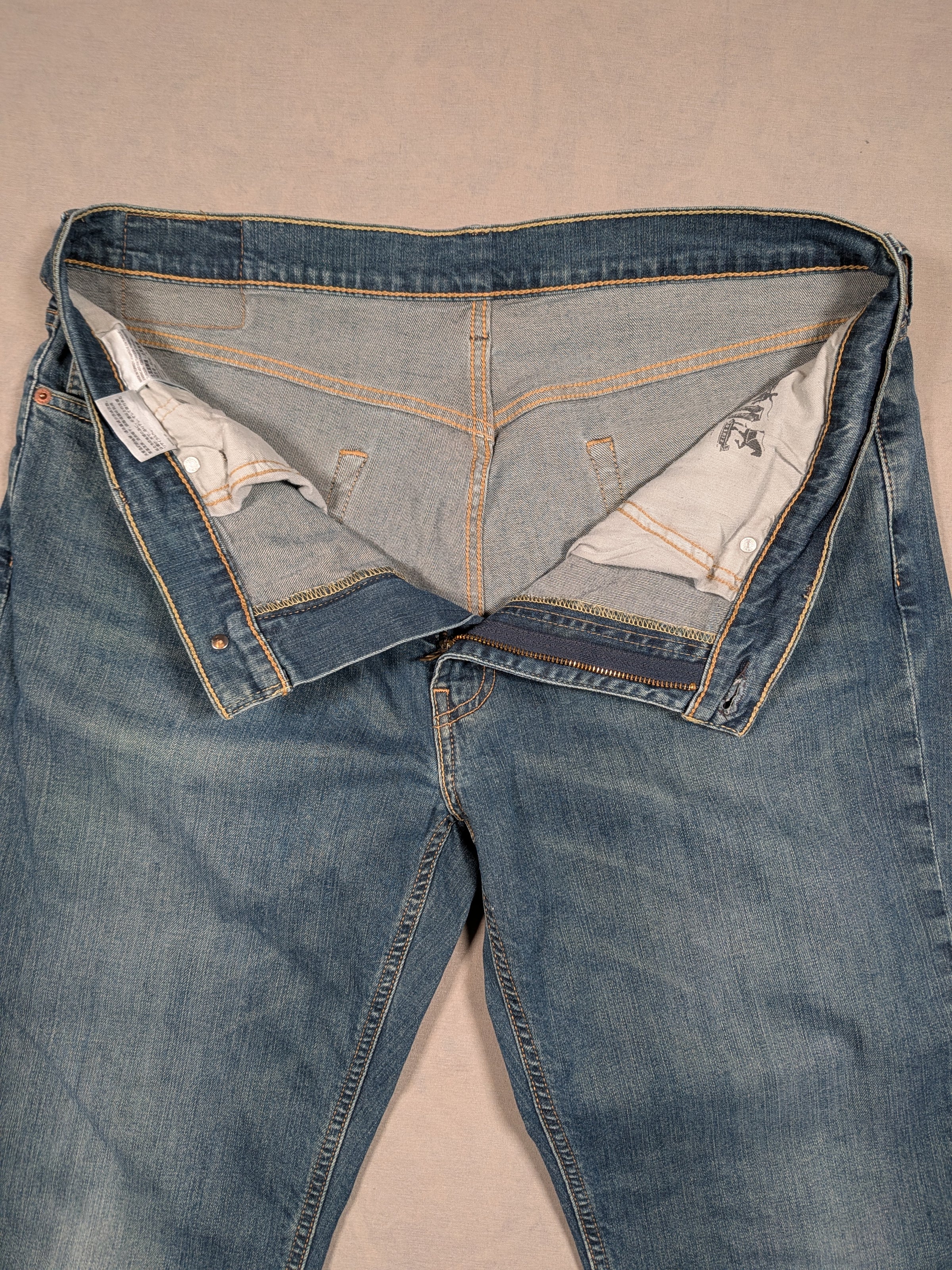 Levi's Jeans Mens Denim 541 Athletic Taper Fit Colour Blue Size W36 L30