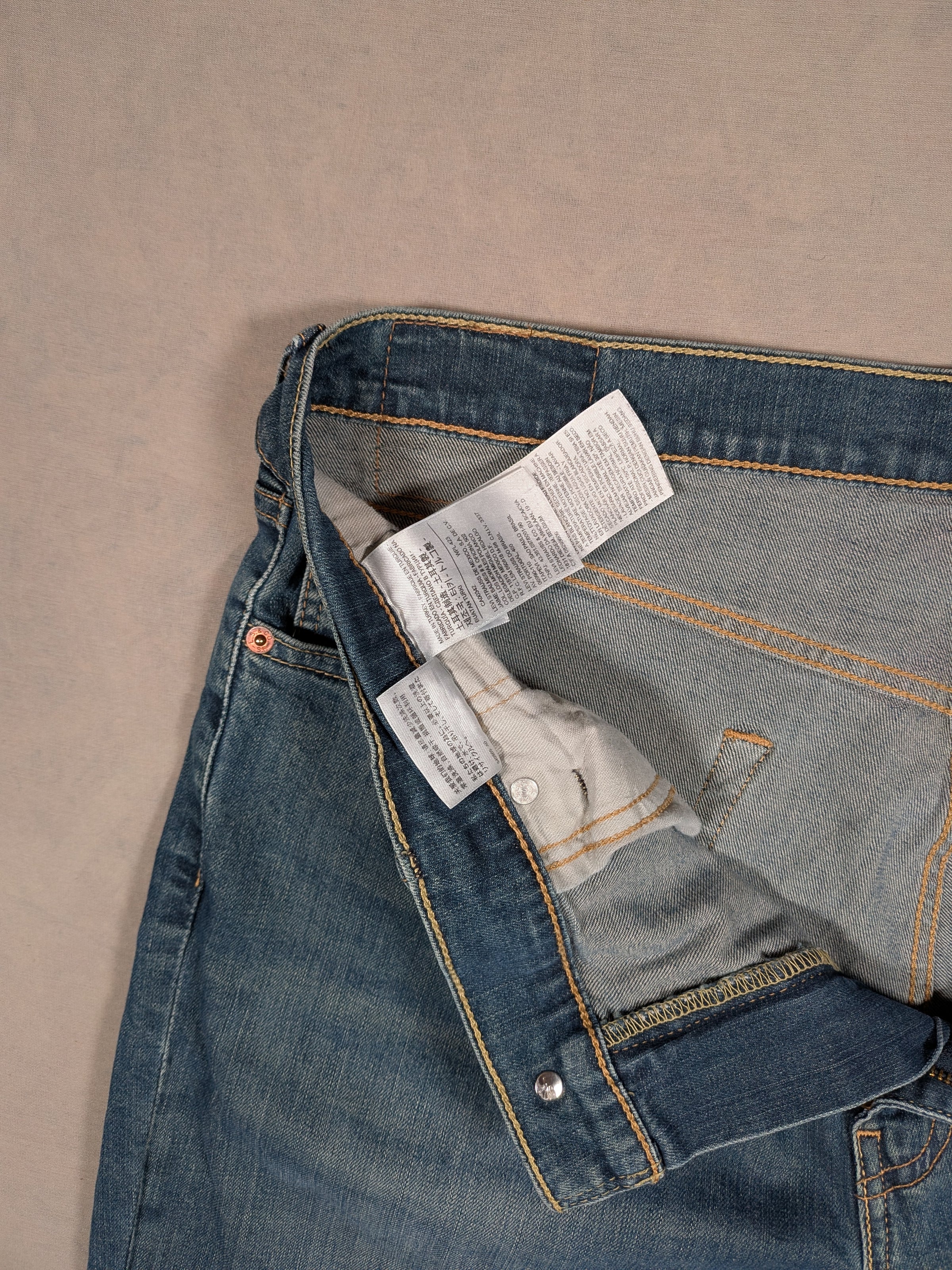 Levi's Jeans Mens Denim 541 Athletic Taper Fit Colour Blue Size W36 L30