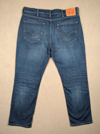 Levi's Jeans Mens Denim 514 Straight Fit Colour Blue Size W38 L30