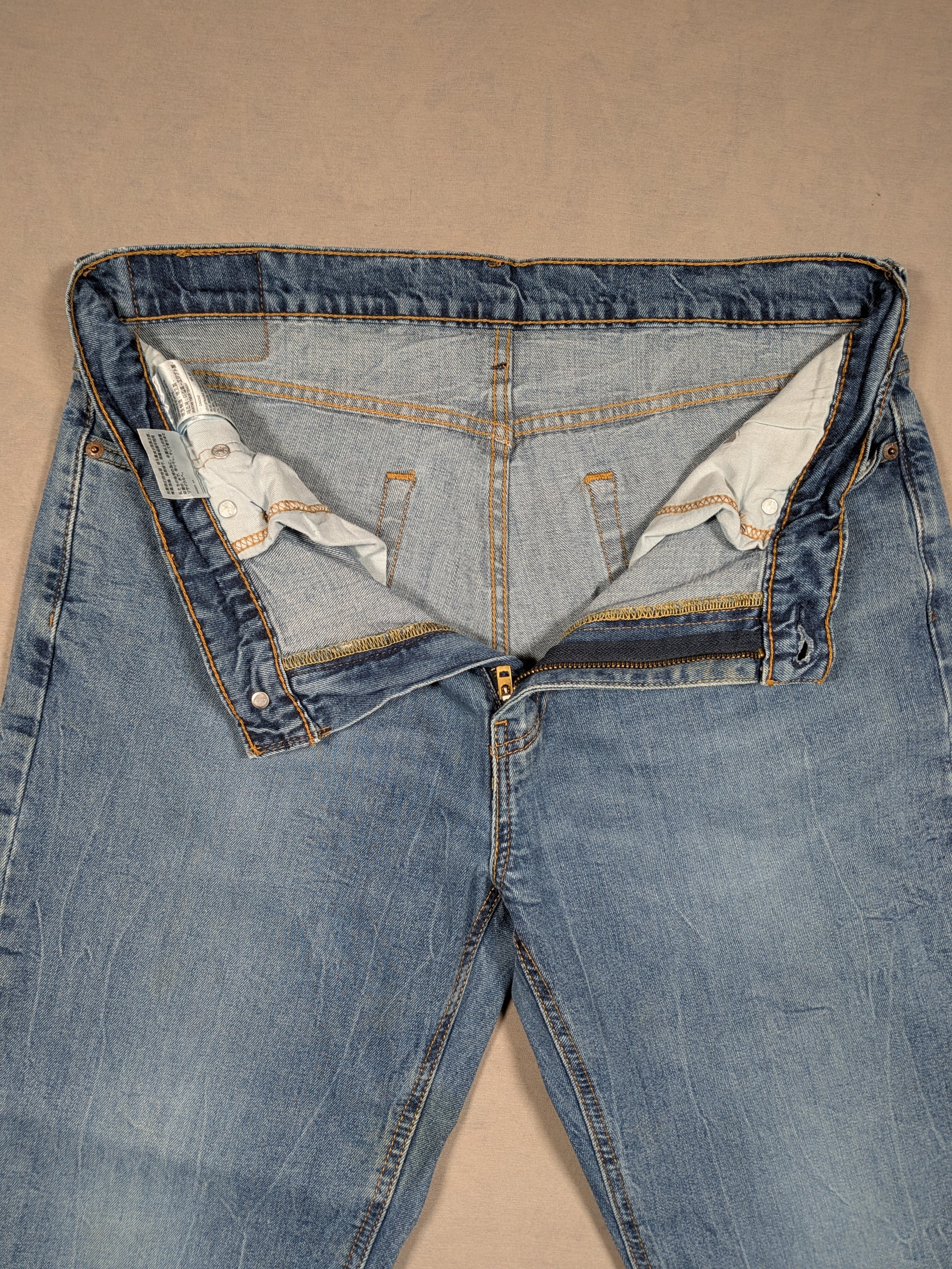 Levi's Jeans Mens Denim 541 Athletic Taper Fit Colour Blue Size W36 L29