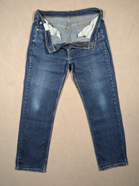 Levi's Jeans Mens Denim 514 Straight Fit Colour Blue Size W33 L30