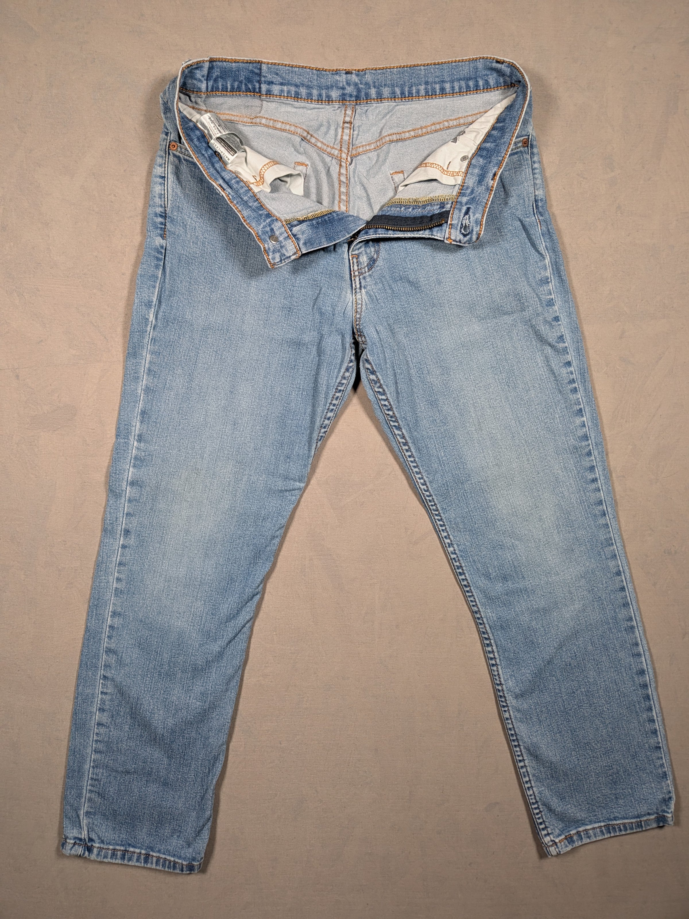 Levi's Jeans Mens Denim 511 Slim Fit Colour Blue Size W32 L30