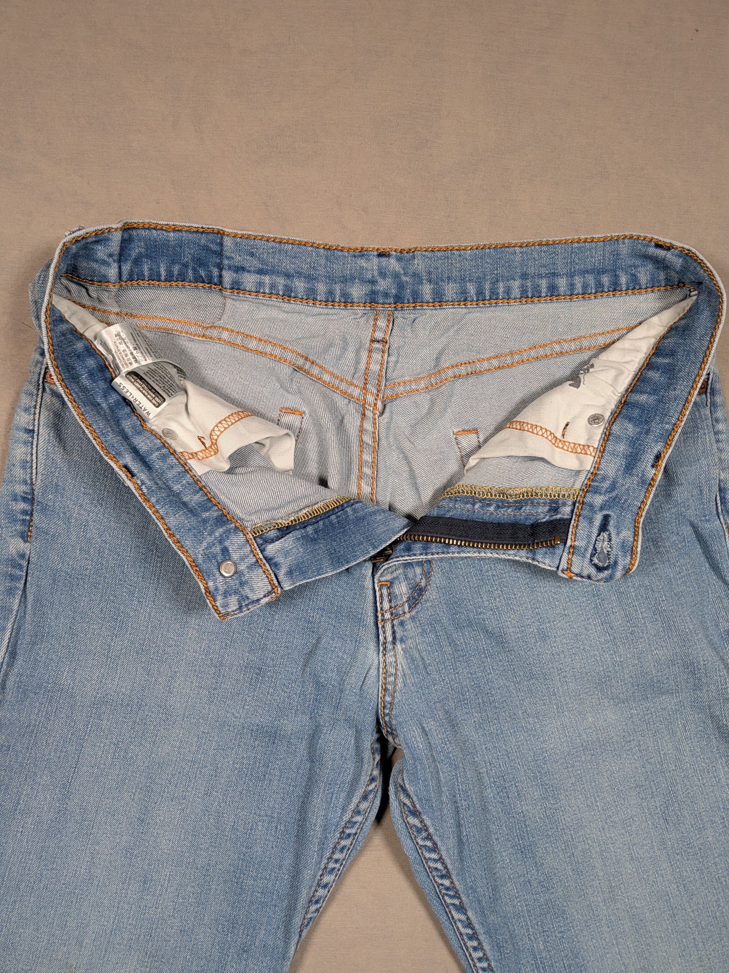 Levi's Jeans Mens Denim 511 Slim Fit Colour Blue Size W32 L30