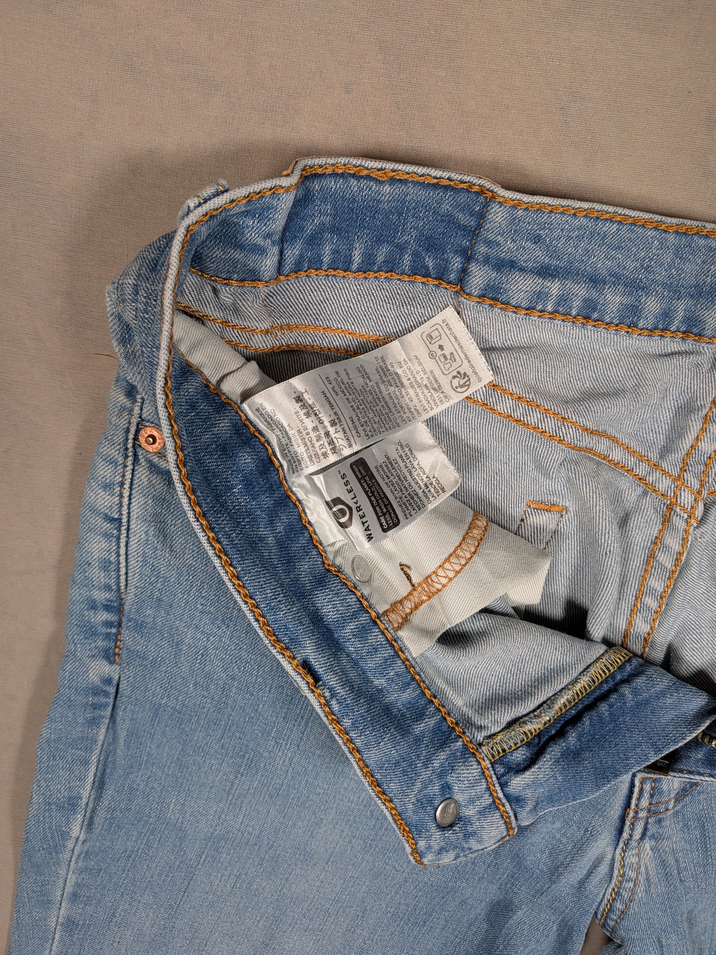 Levi's Jeans Mens Denim 511 Slim Fit Colour Blue Size W32 L30