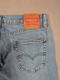 Levi's Jeans Mens Denim 511 Slim Fit Colour Blue Size W32 L30