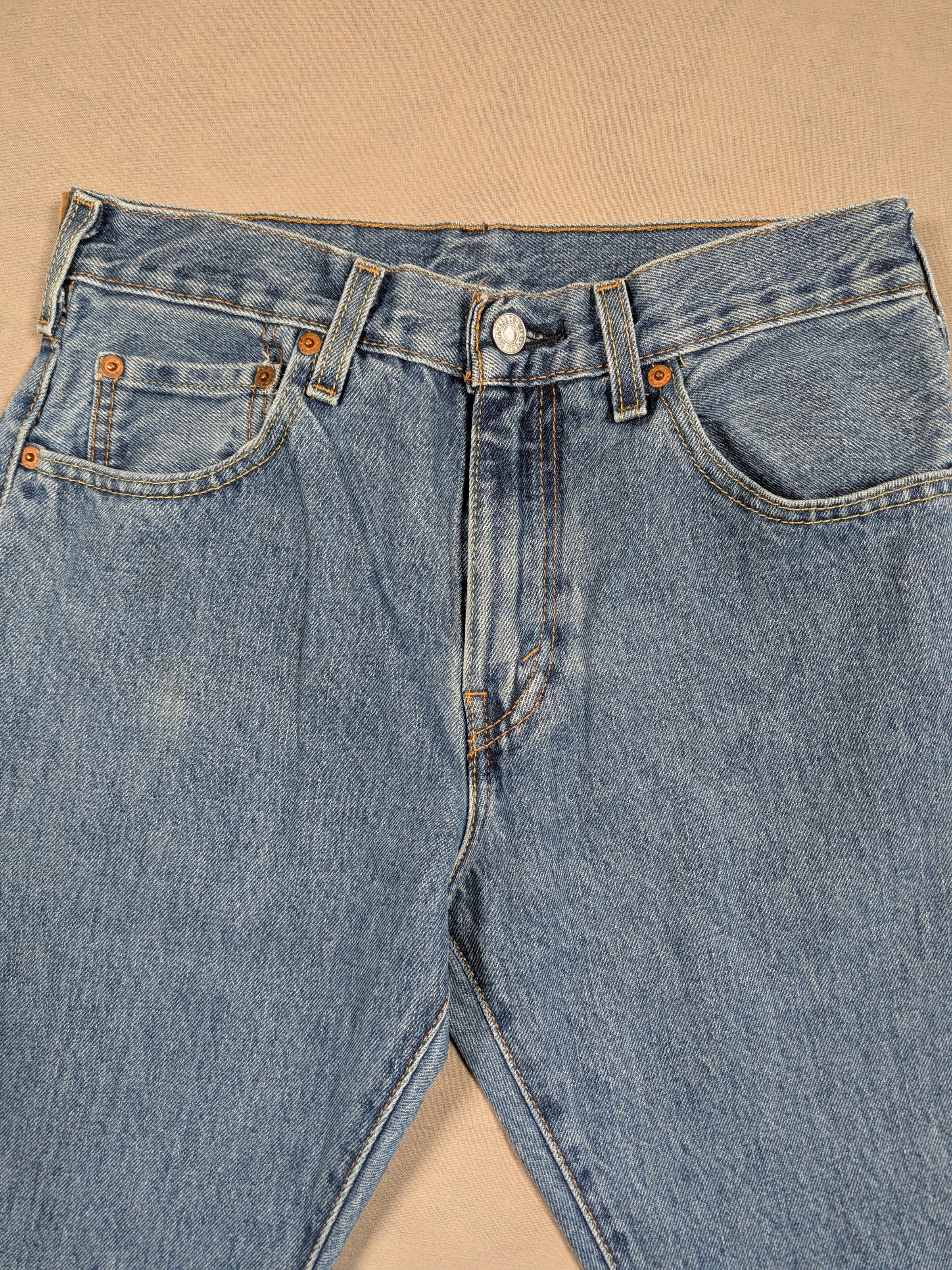 Levi's Jeans Mens Denim 517 Bootcut Fit Colour Blue Size W29 L32