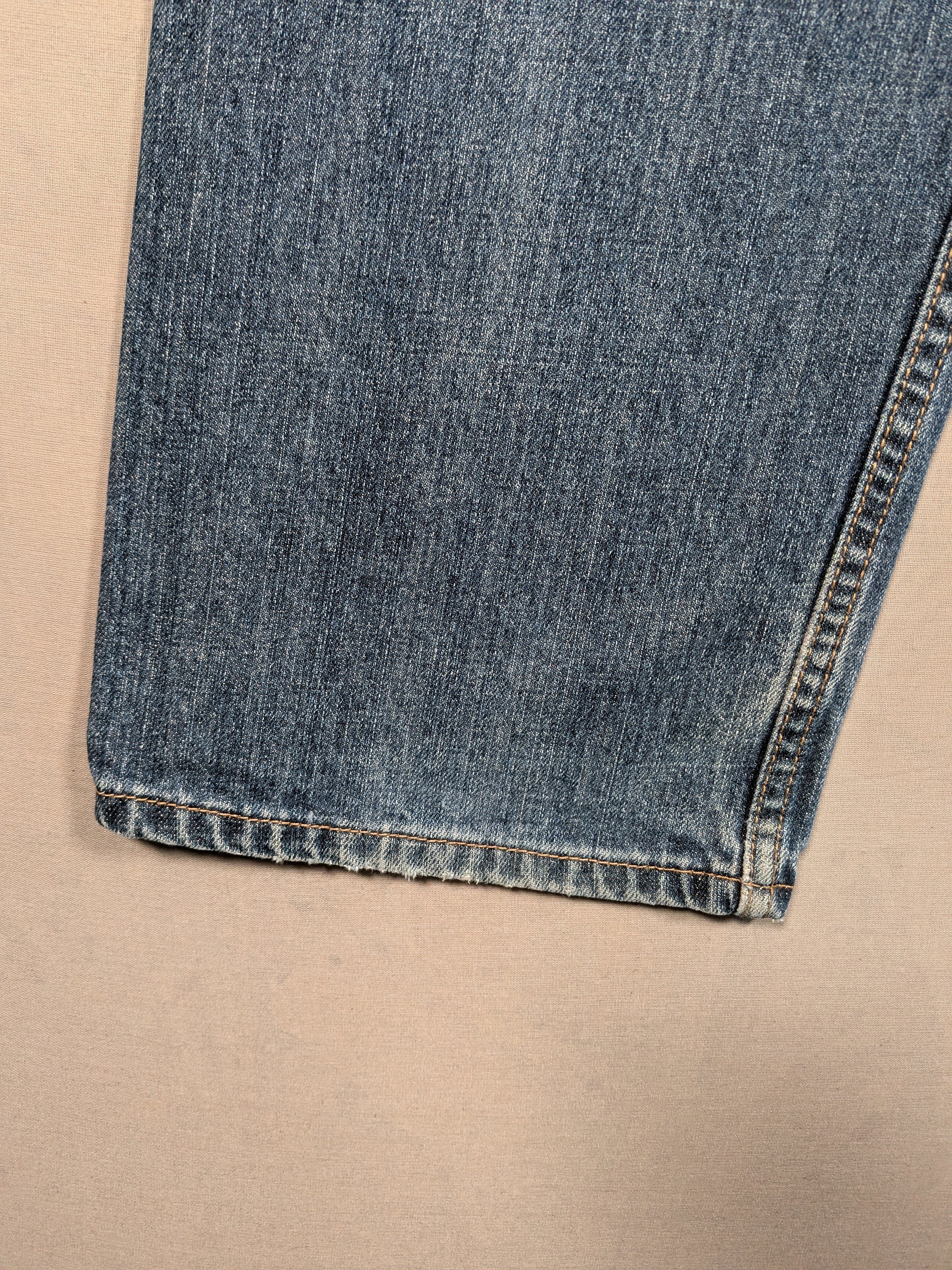 Levi's Jeans Mens Denim 505 Straight Fit Colour Blue Size W38 L30