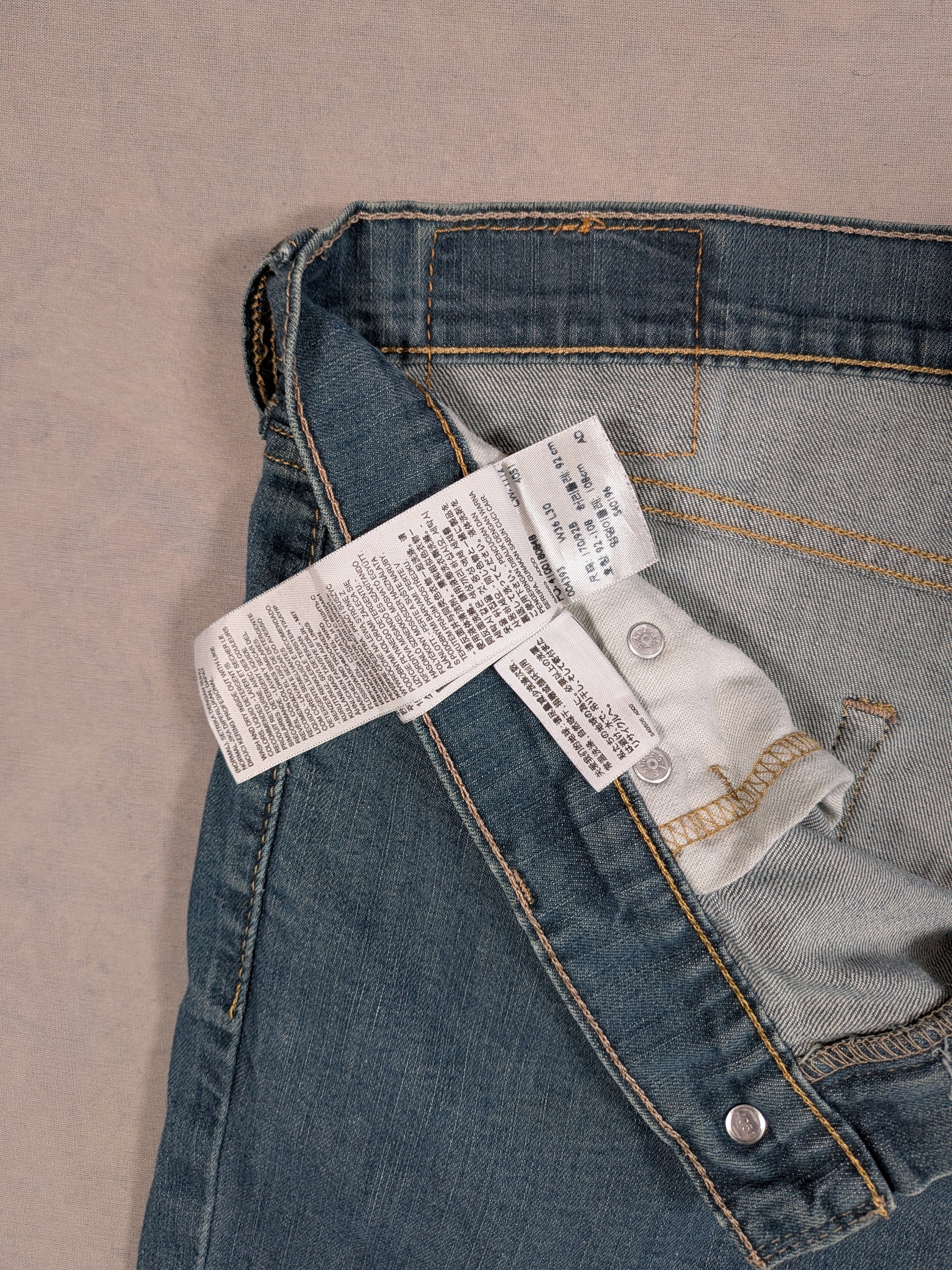 Levi's Jeans Mens Denim 511 Slim Fit Colour Blue Size W36 L30