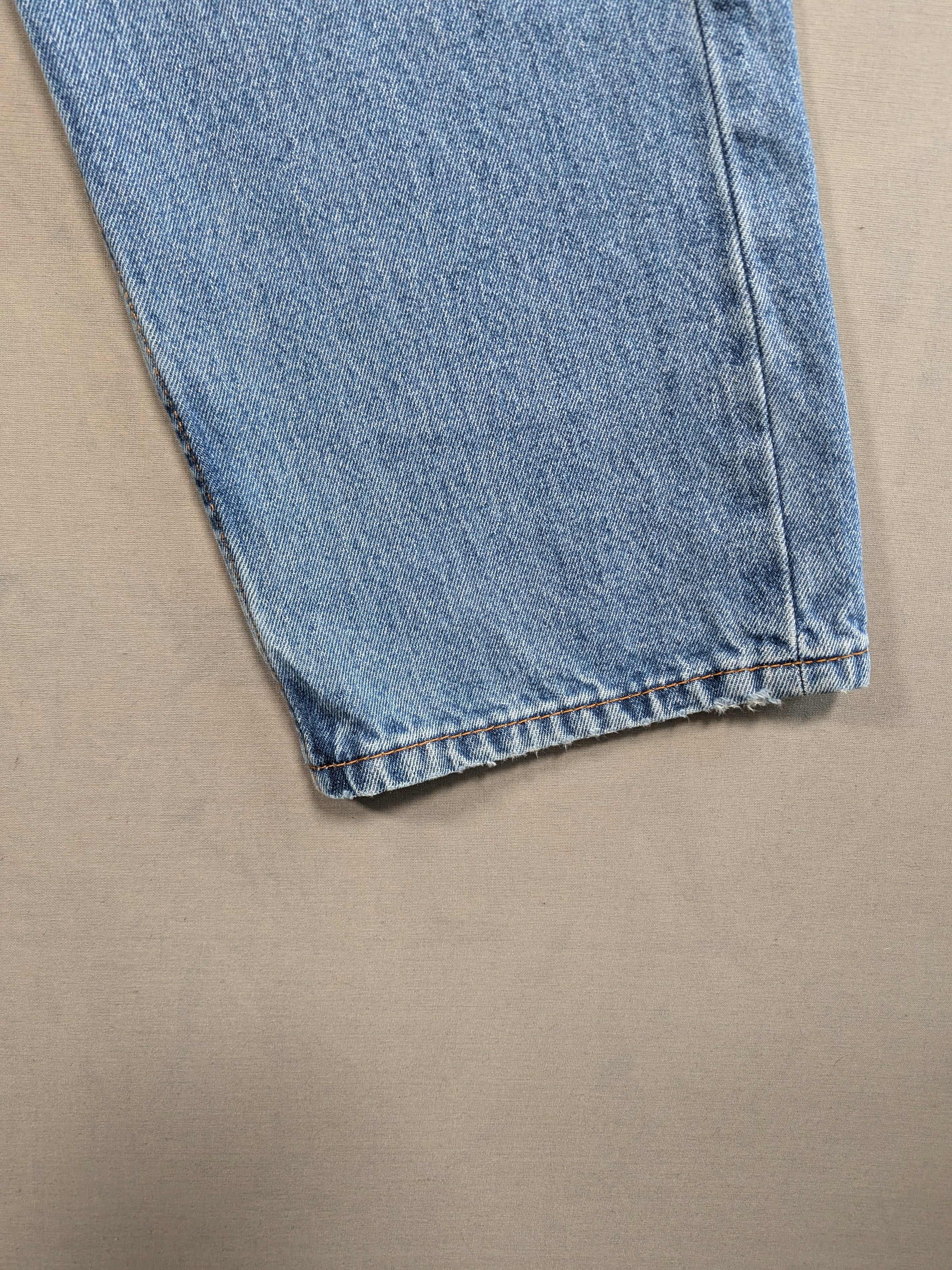 Levi's Jeans Mens Denim 505 Straight Fit Colour Blue Size W36 L32