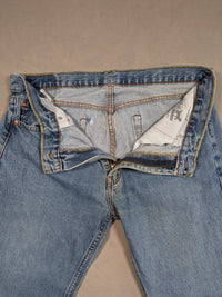 Levi's Jeans Mens Denim 505 Straight Fit Colour Blue Size W36 L32