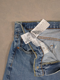 Levi's Jeans Mens Denim 505 Straight Fit Colour Blue Size W36 L32