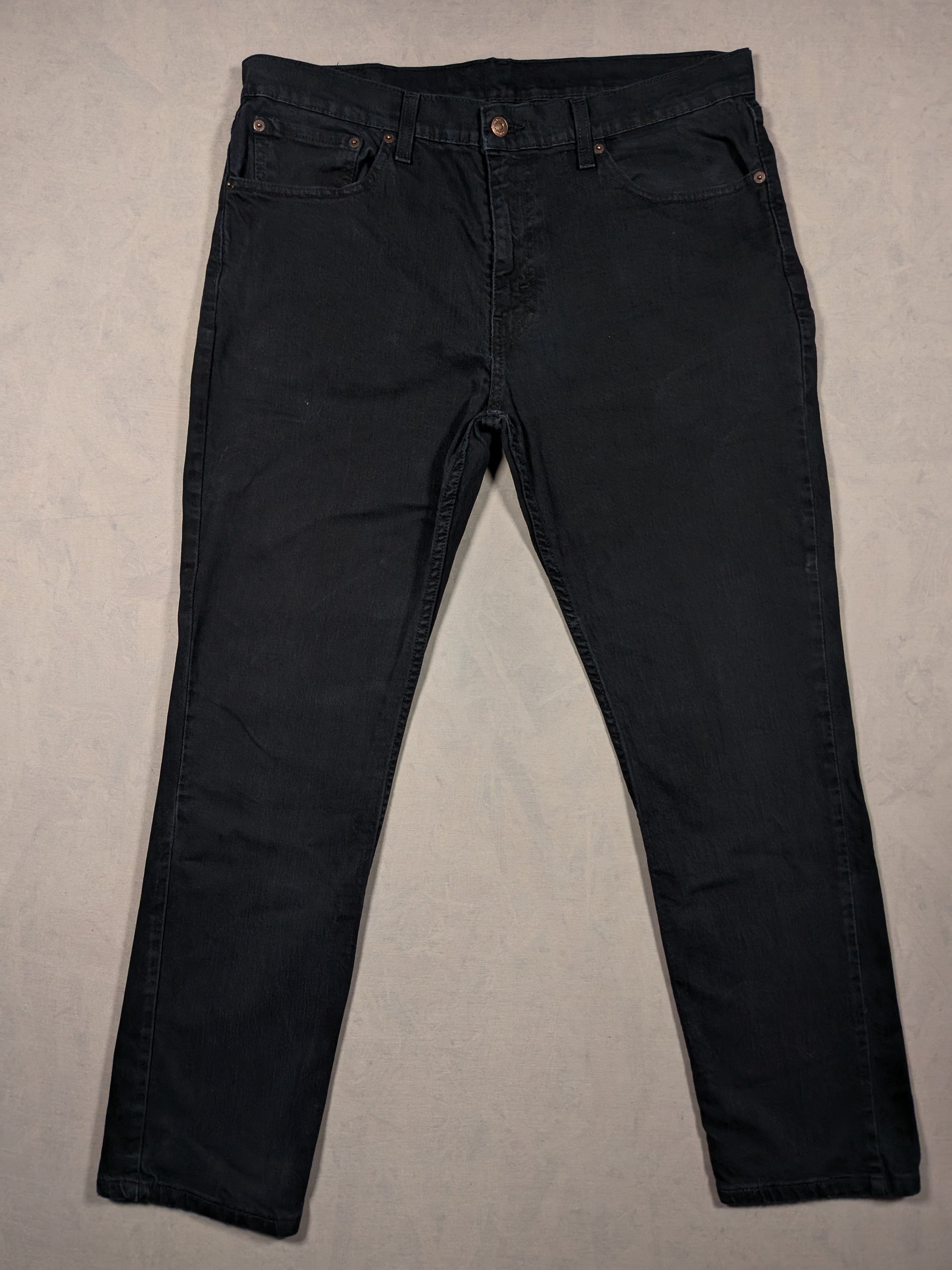 Levi's Jeans Mens Denim 511 Slim Fit Colour Black Size W36 L30