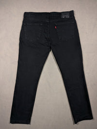 Levi's Jeans Mens Denim 511 Slim Fit Colour Black Size W36 L30