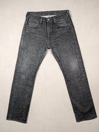 Levi's Jeans Mens Denim 501 Regular Fit Colour Black Size W30 L30