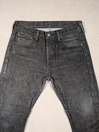 Levi's Jeans Mens Denim 501 Regular Fit Colour Black Size W30 L30