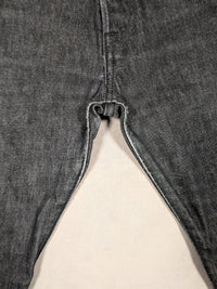 Levi's Jeans Mens Denim 501 Regular Fit Colour Black Size W30 L30