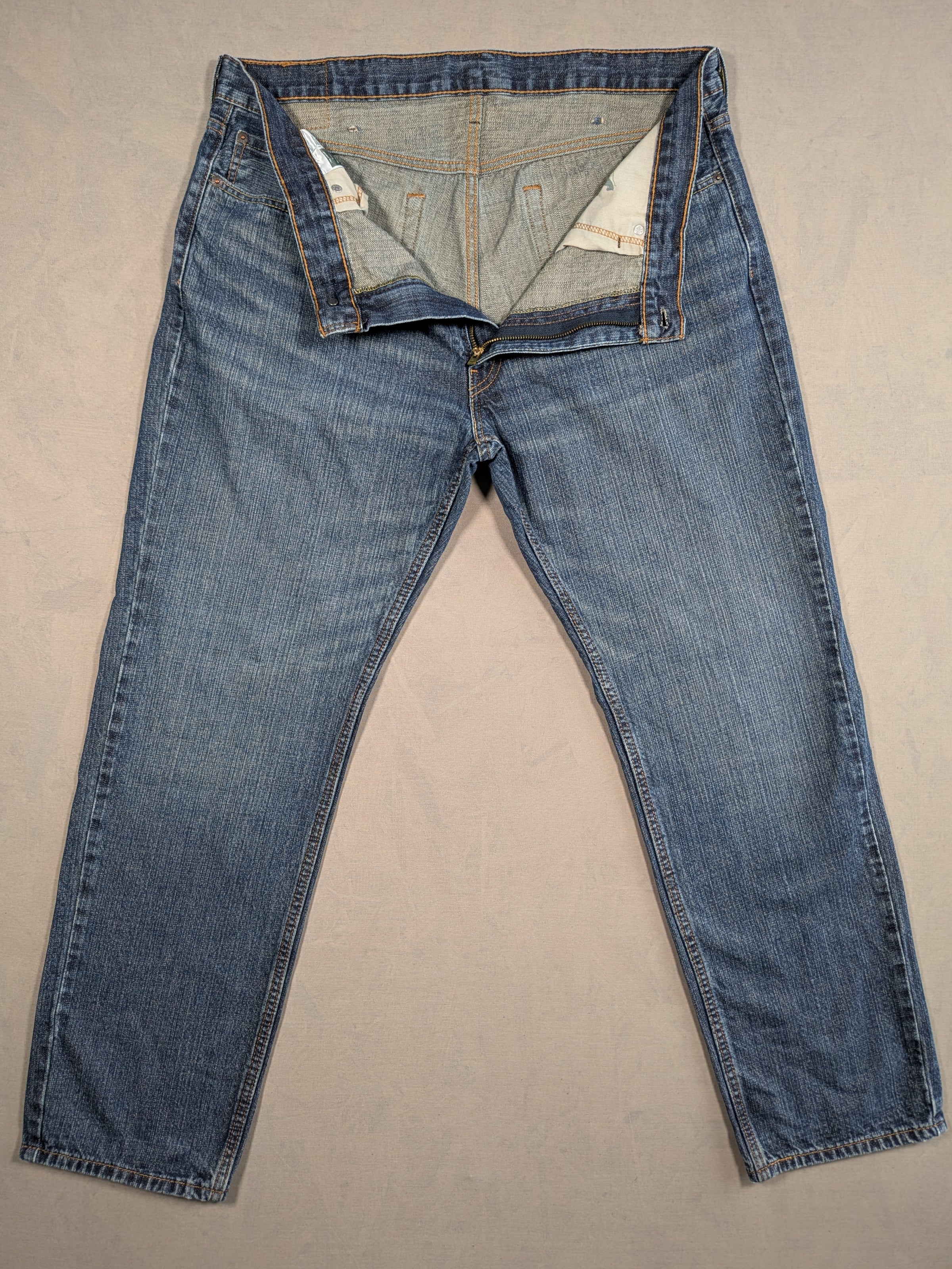 Levi's Jeans Mens Denim 559 Relaxed Straight Fit Colour Blue Size W38 L32