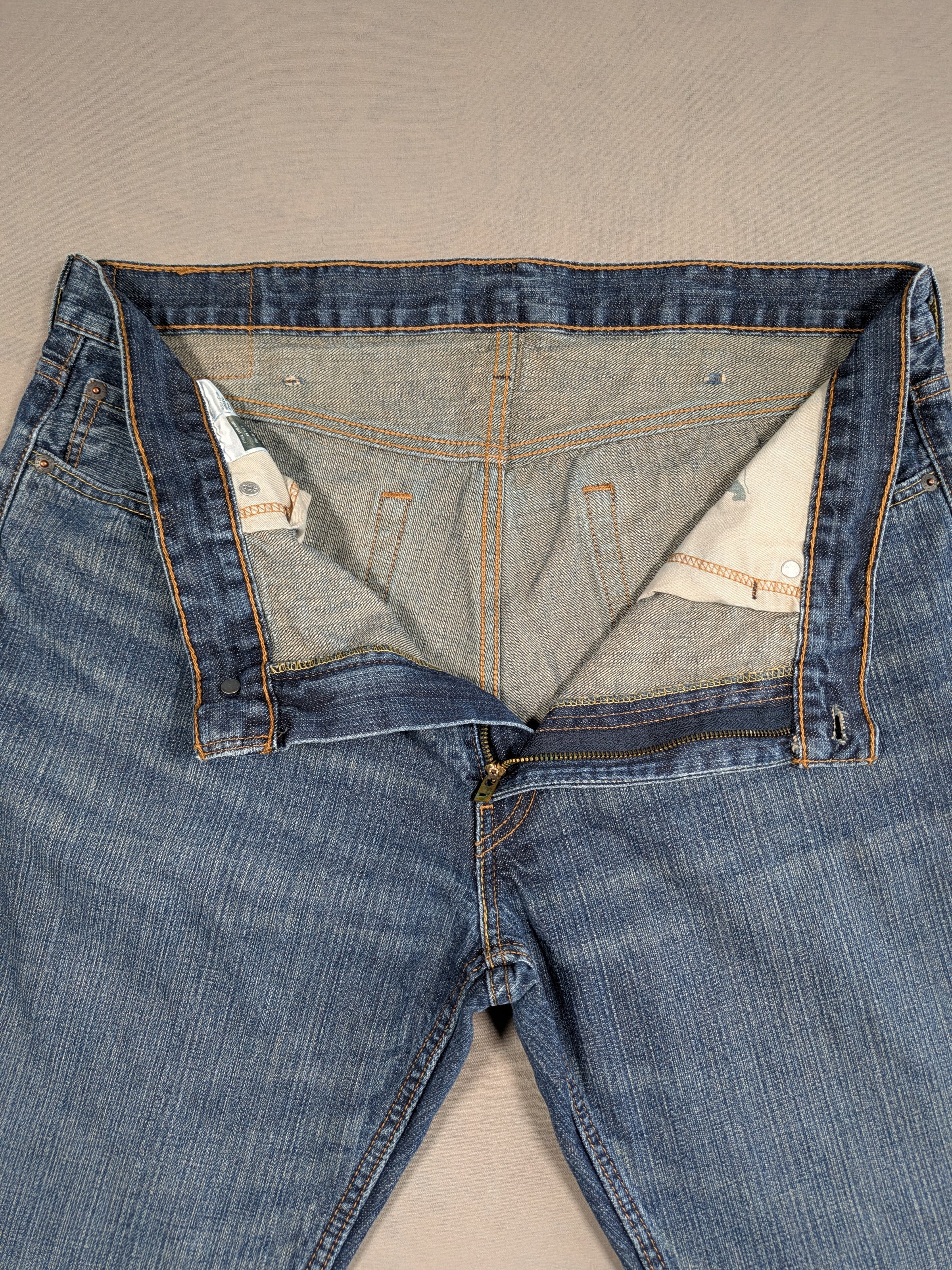 Levi's Jeans Mens Denim 559 Relaxed Straight Fit Colour Blue Size W38 L32