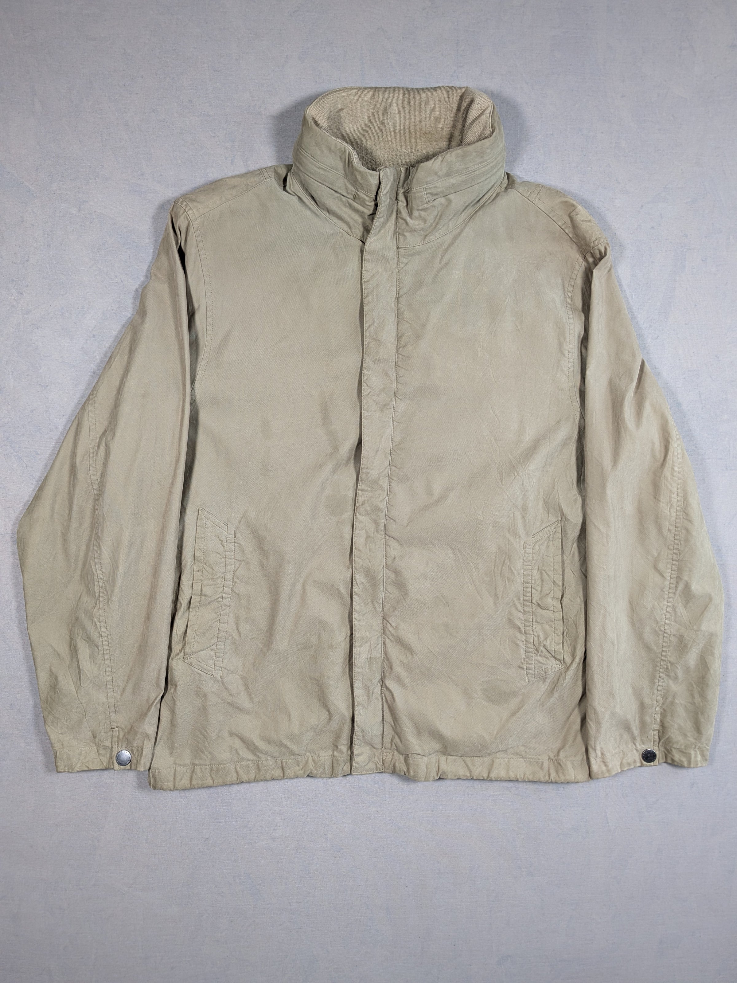 Nautica Jacket Mens Colour Beige Size L Large