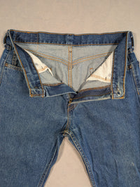 Levi's Jeans Mens Denim 505 Straight Fit Colour Blue Size W31 L30