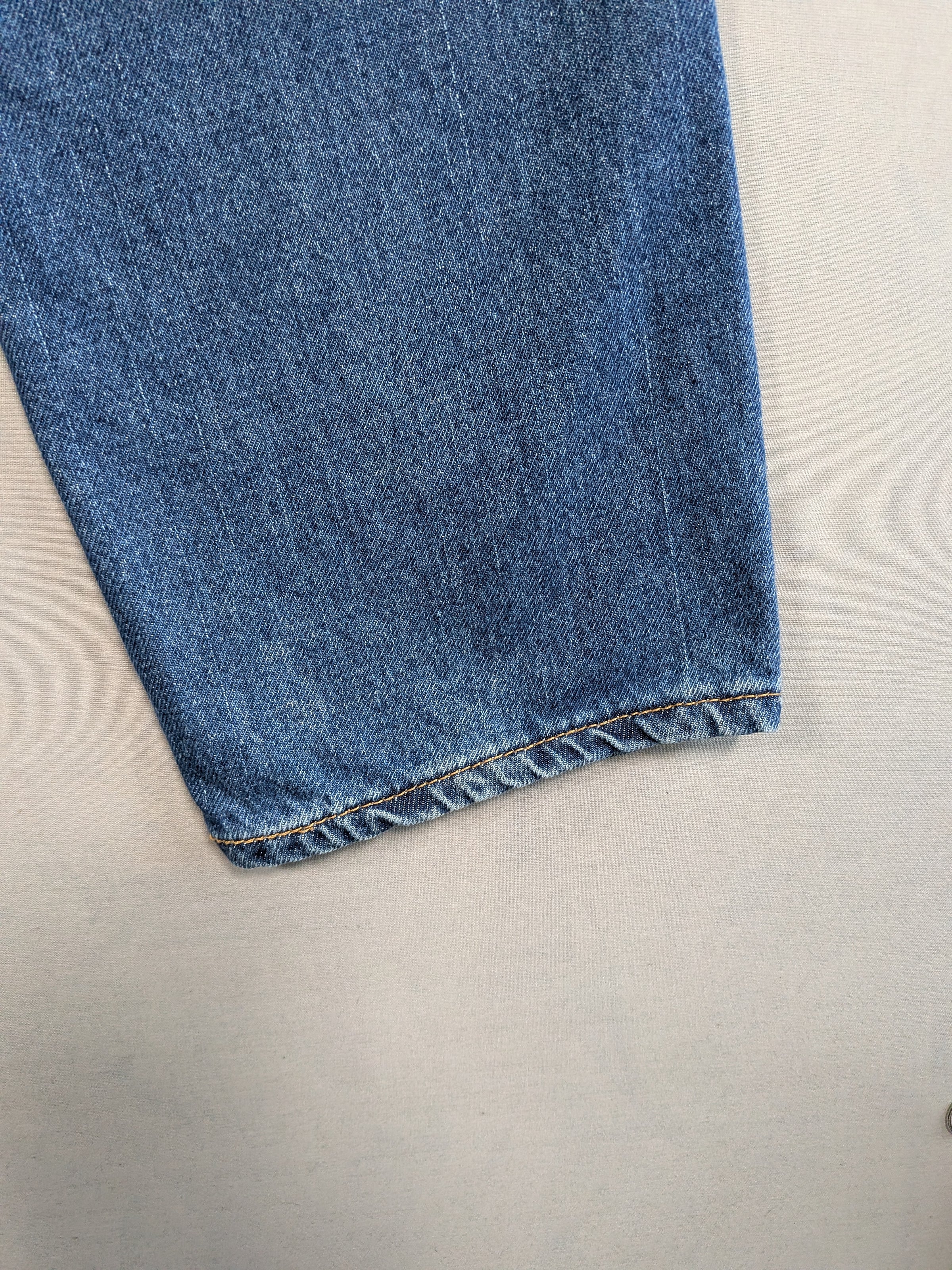 Levi's Jeans Mens Denim 505 Straight Fit Colour Blue Size W31 L30