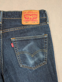 Levi's Jeans Mens Denim 541 Athletic Taper Fit Colour Blue Size W31 L32