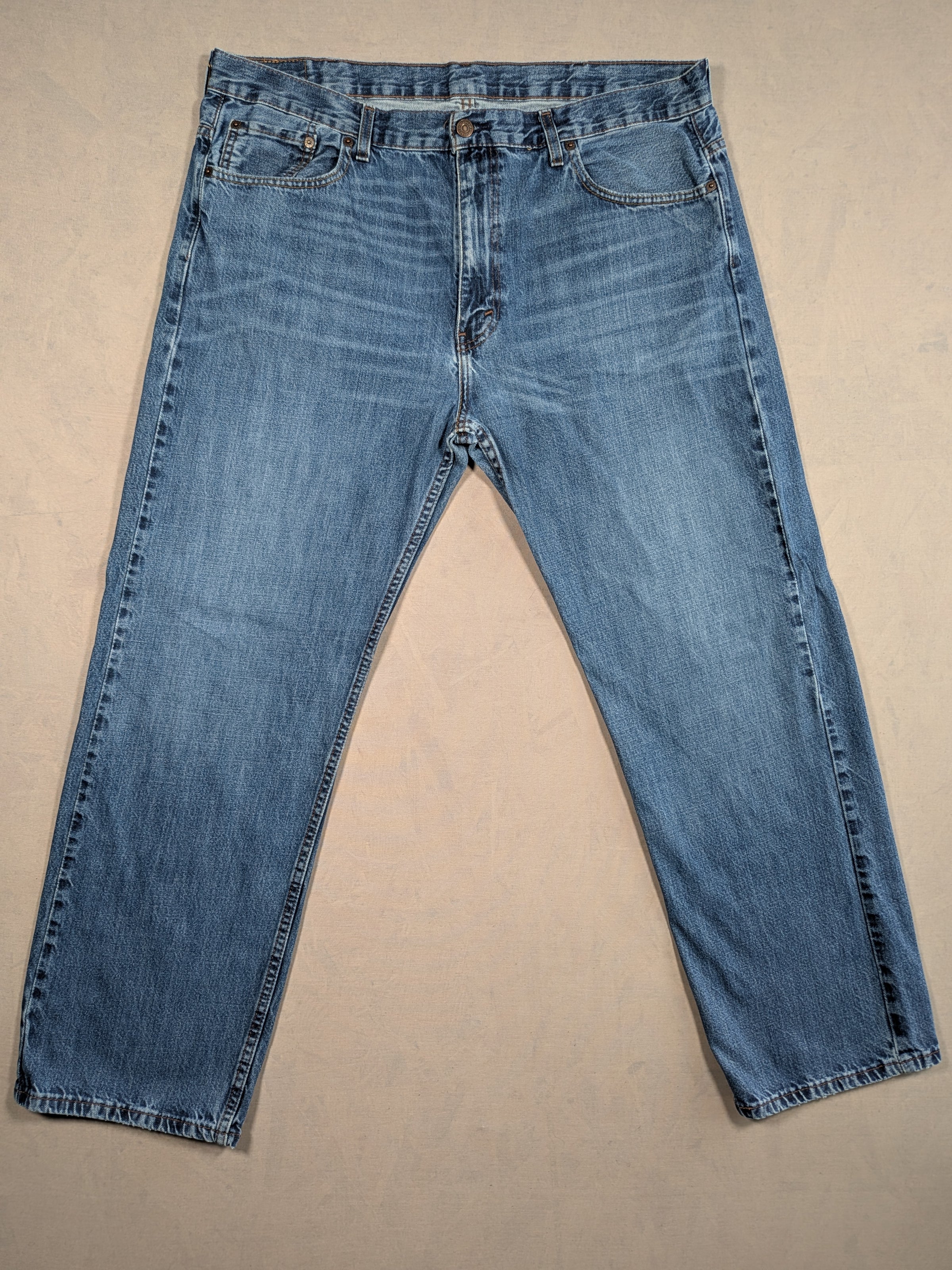 Levi's Jeans Mens Denim 569 Loose Straight Fit Colour Blue Size W38 L32
