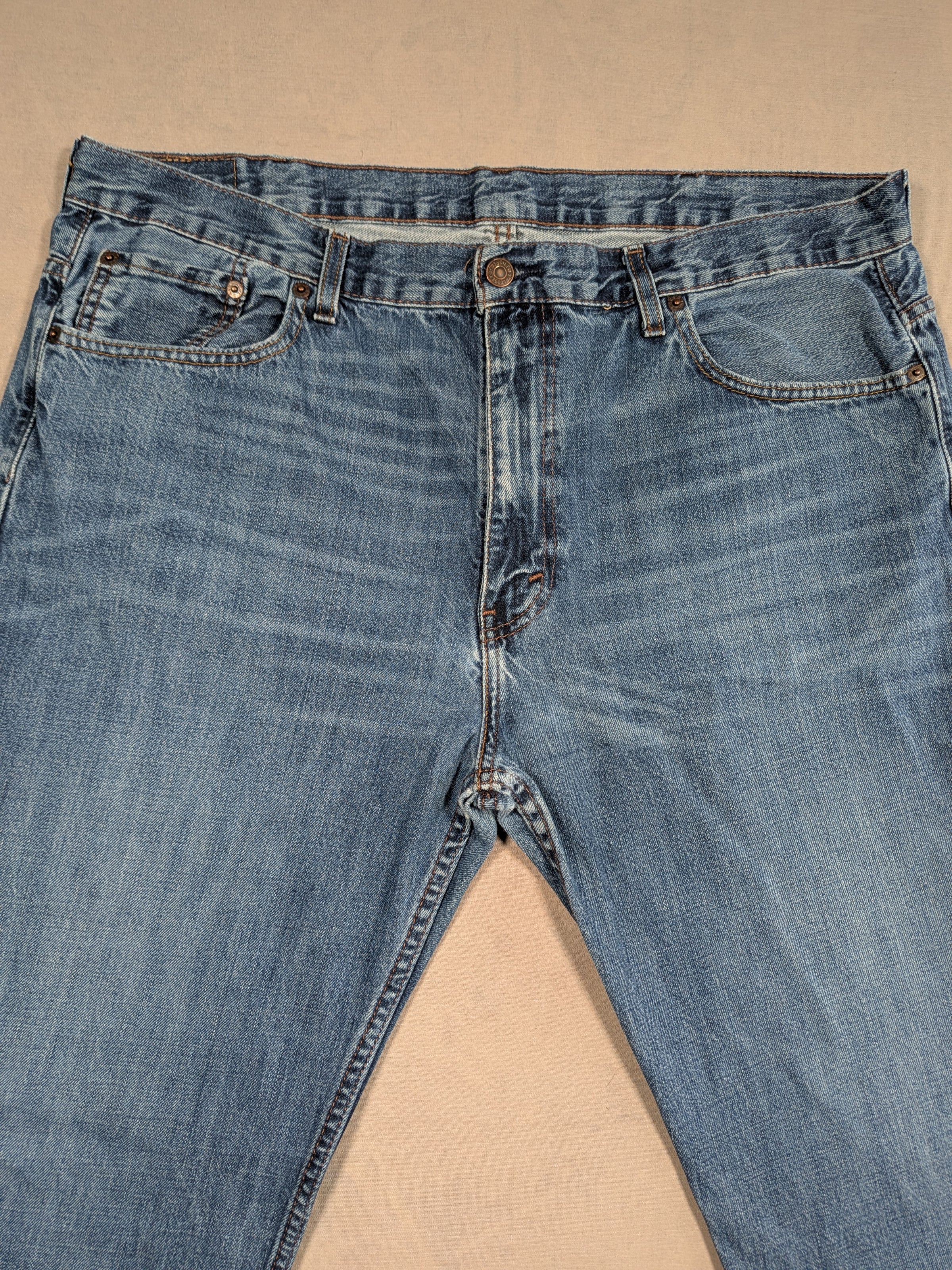 Levi's Jeans Mens Denim 569 Loose Straight Fit Colour Blue Size W38 L32