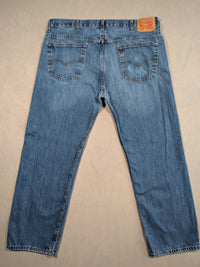 Levi's Jeans Mens Denim 569 Loose Straight Fit Colour Blue Size W38 L32