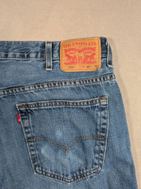 Levi's Jeans Mens Denim 569 Loose Straight Fit Colour Blue Size W38 L32
