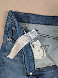 Levi's Jeans Mens Denim 514 Straight Fit Colour Blue Size W38 L32