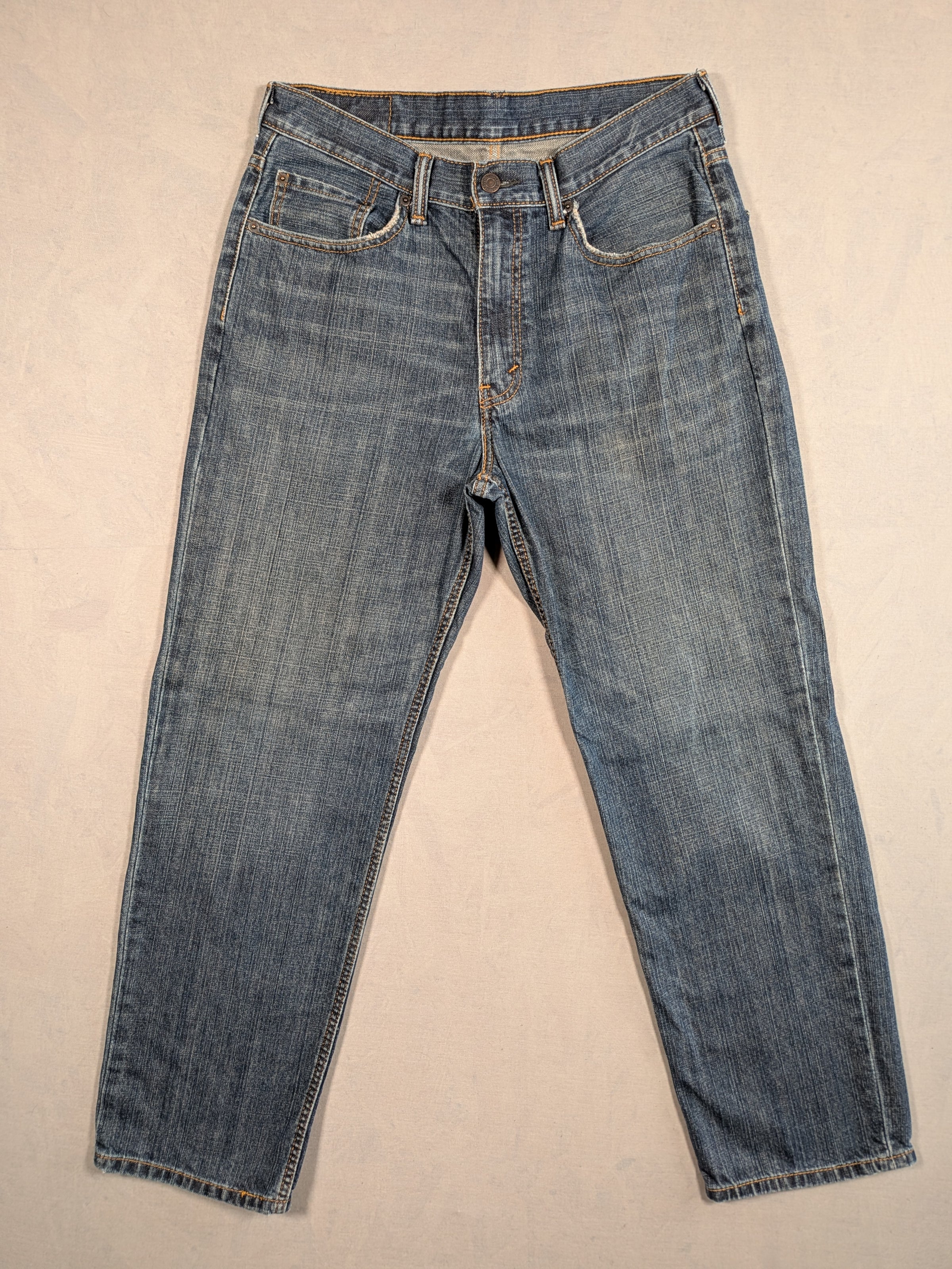 Levi's Jeans Mens Denim 550 Relaxed Fit Colour Blue Size W32 L30