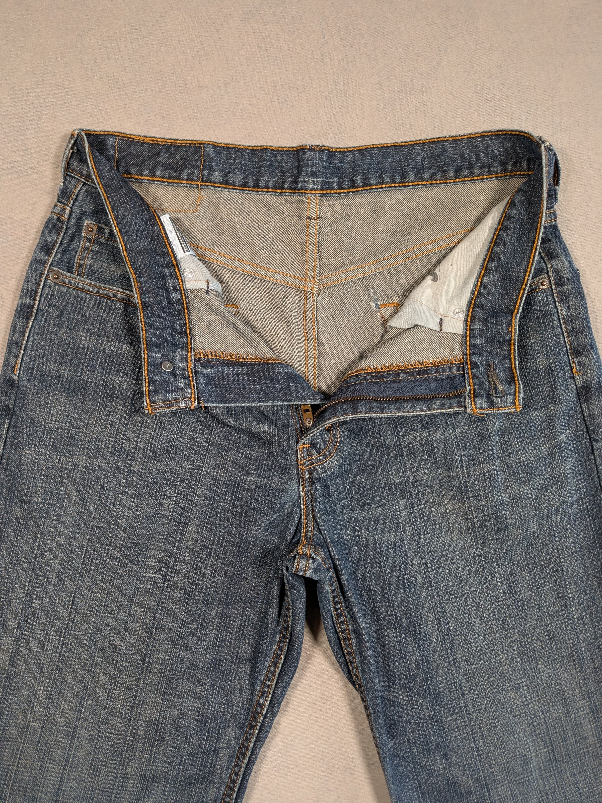 Levi's Jeans Mens Denim 550 Relaxed Fit Colour Blue Size W32 L30