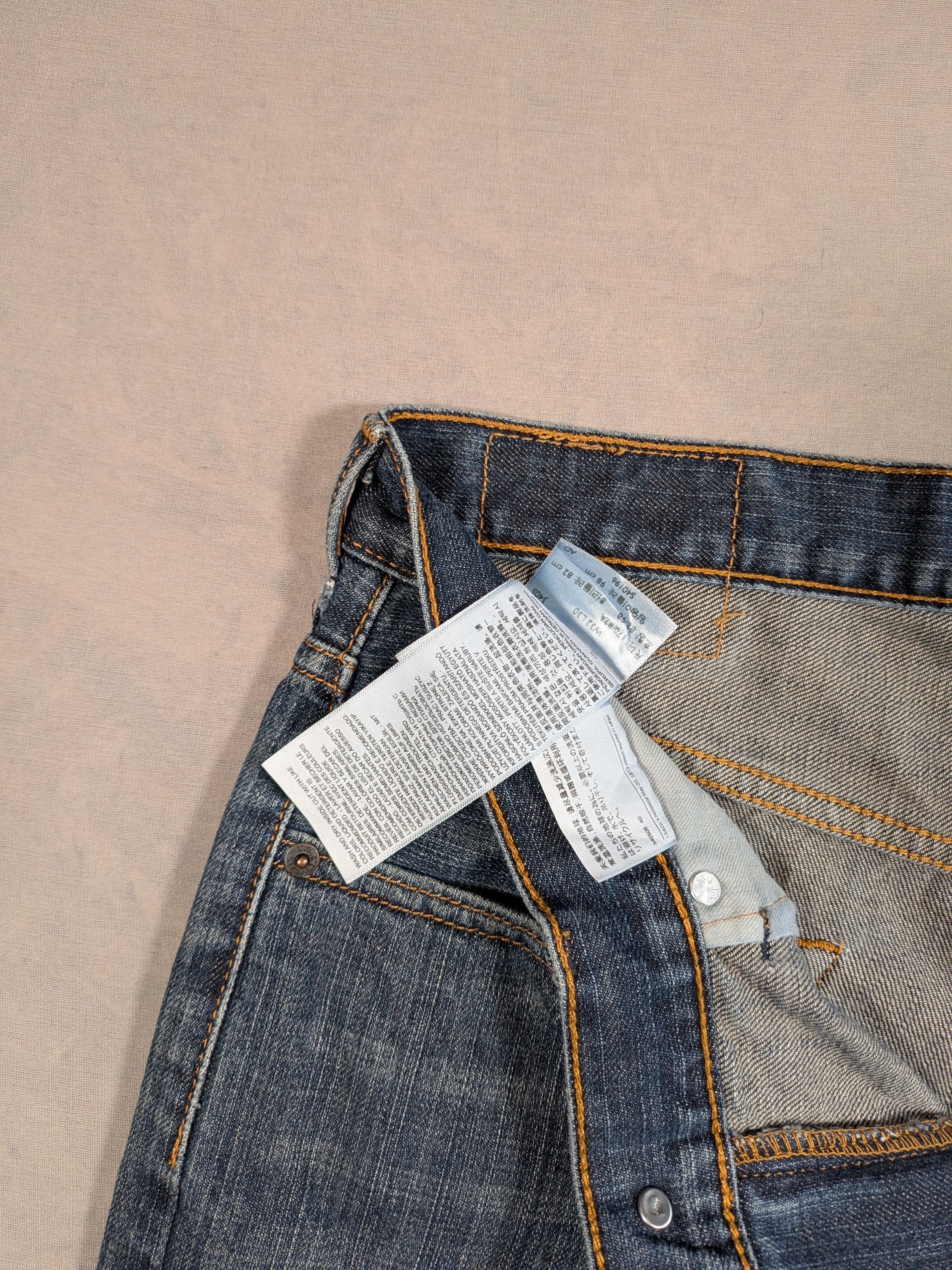 Levi's Jeans Mens Denim 550 Relaxed Fit Colour Blue Size W32 L30