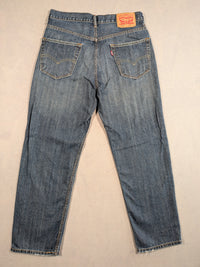 Levi's Jeans Mens Denim 550 Relaxed Fit Colour Blue Size W32 L30