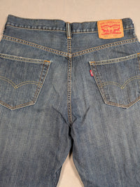 Levi's Jeans Mens Denim 550 Relaxed Fit Colour Blue Size W32 L30