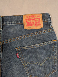 Levi's Jeans Mens Denim 550 Relaxed Fit Colour Blue Size W32 L30