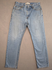 Levi's Jeans Mens Denim 505 Straight Fit Colour Blue Size W33 L34
