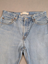 Levi's Jeans Mens Denim 505 Straight Fit Colour Blue Size W33 L34